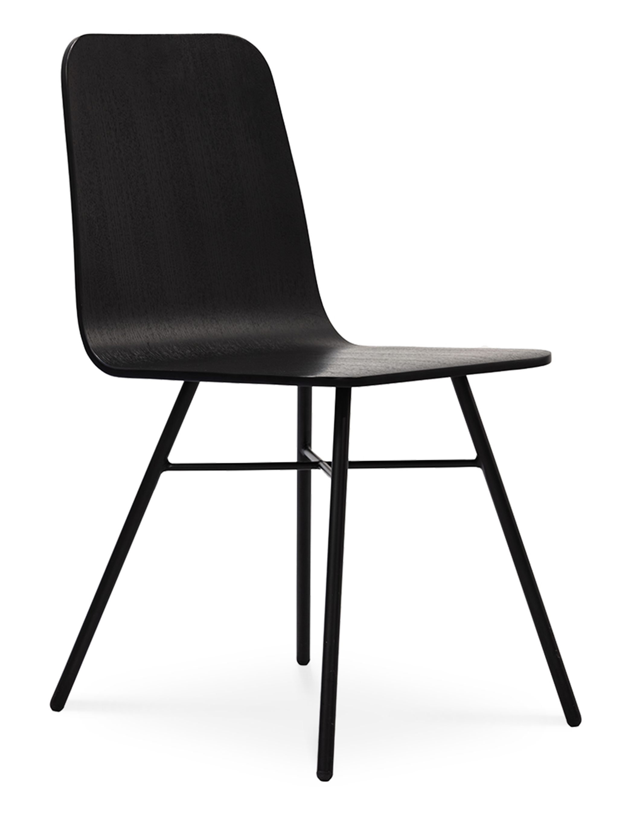 WS - Lolli chair - Black ash (Front angle)