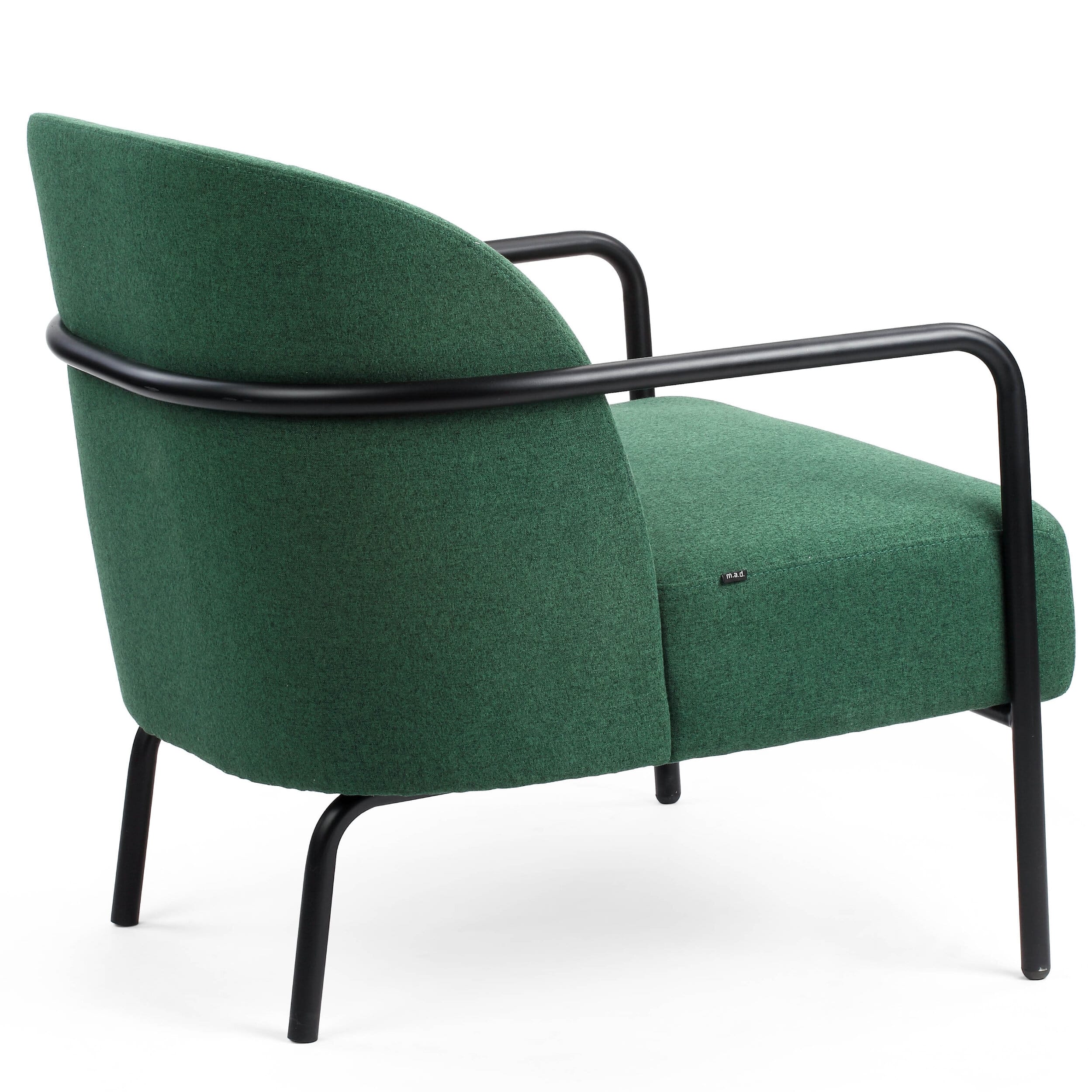 WS - Circa chair - Dark Green (Back angle)