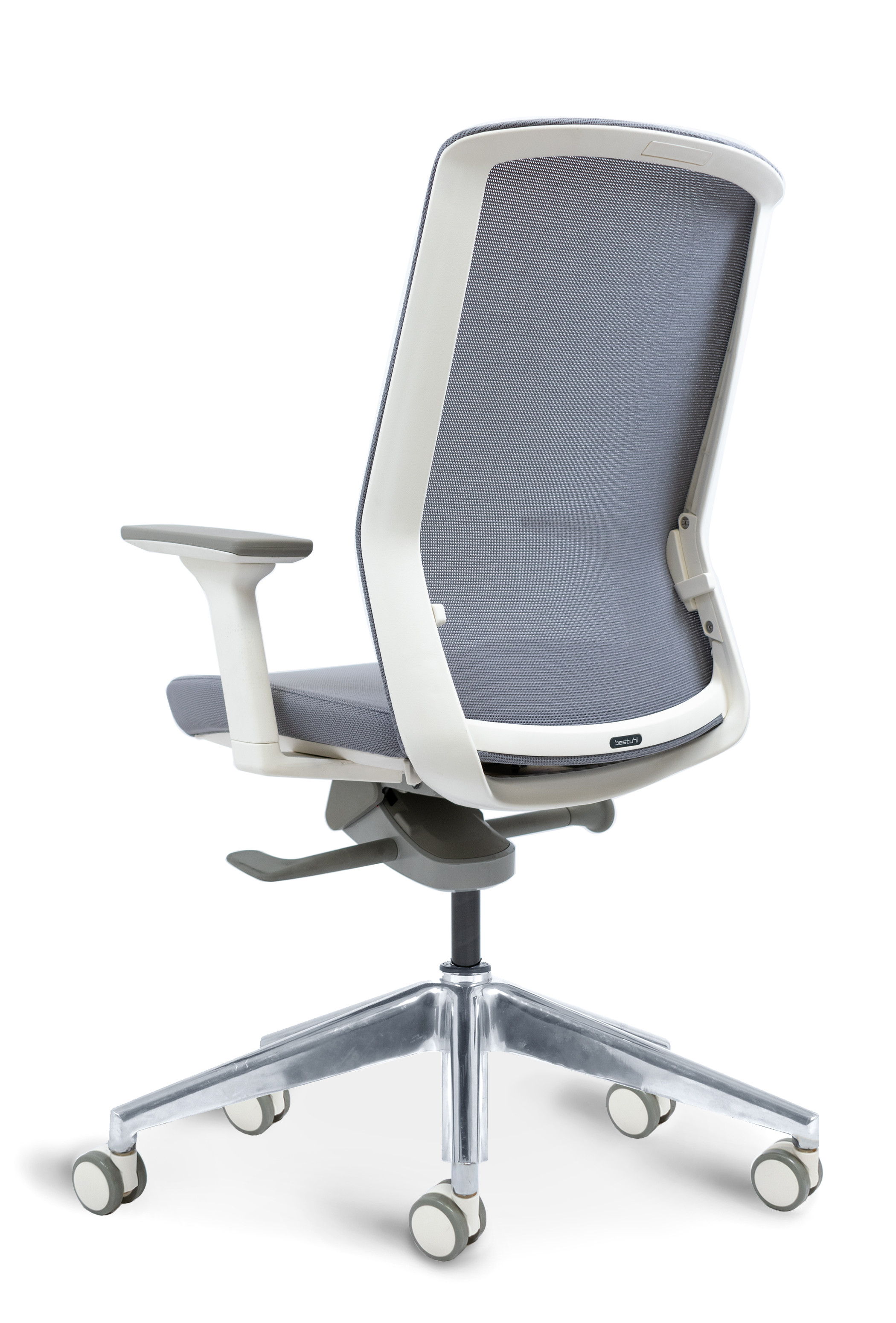 WS - J1 task chair - White (Back Angle)