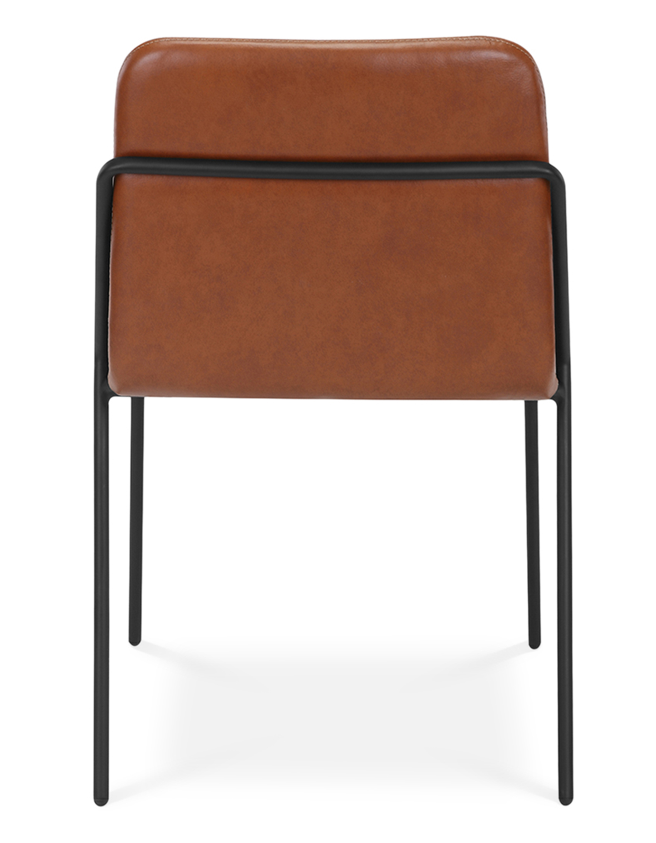 WS - Sling side chair - Upholstered PU leather (Back)