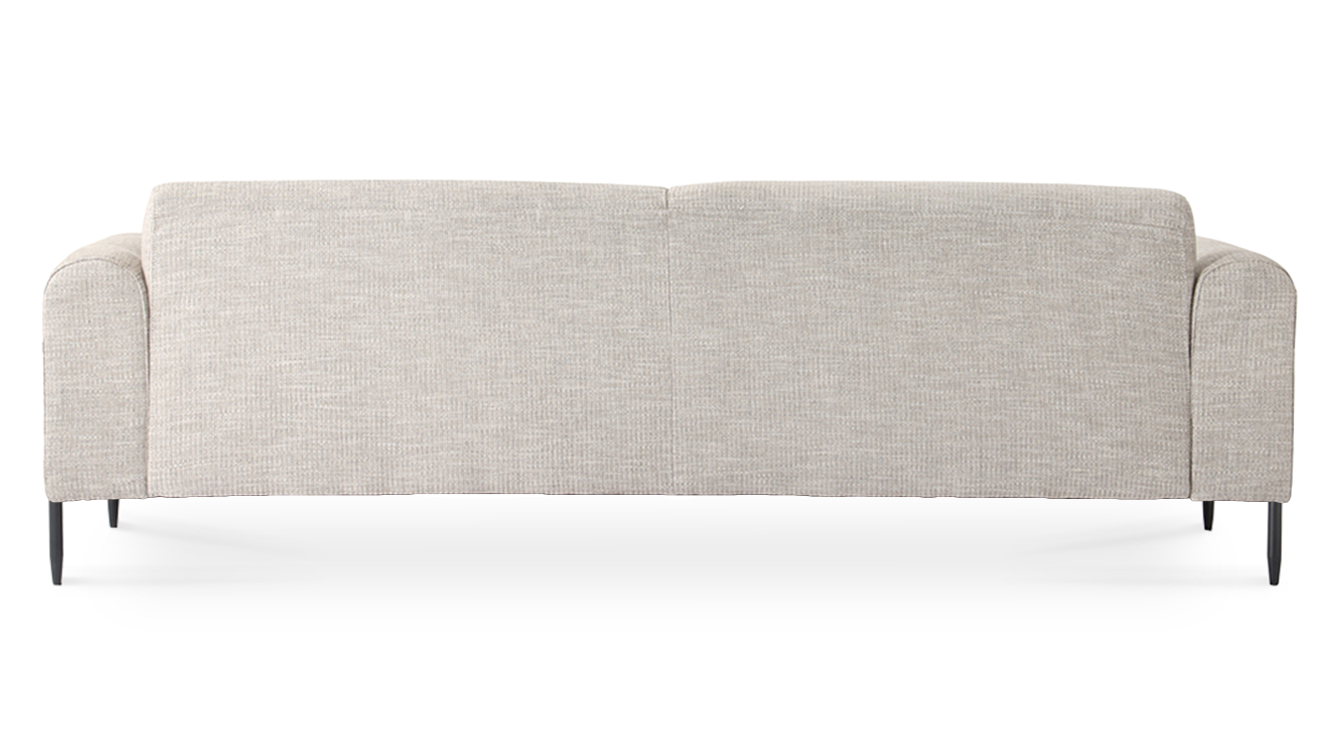 WS - District 2 seater sofa - Light Grey (Back)