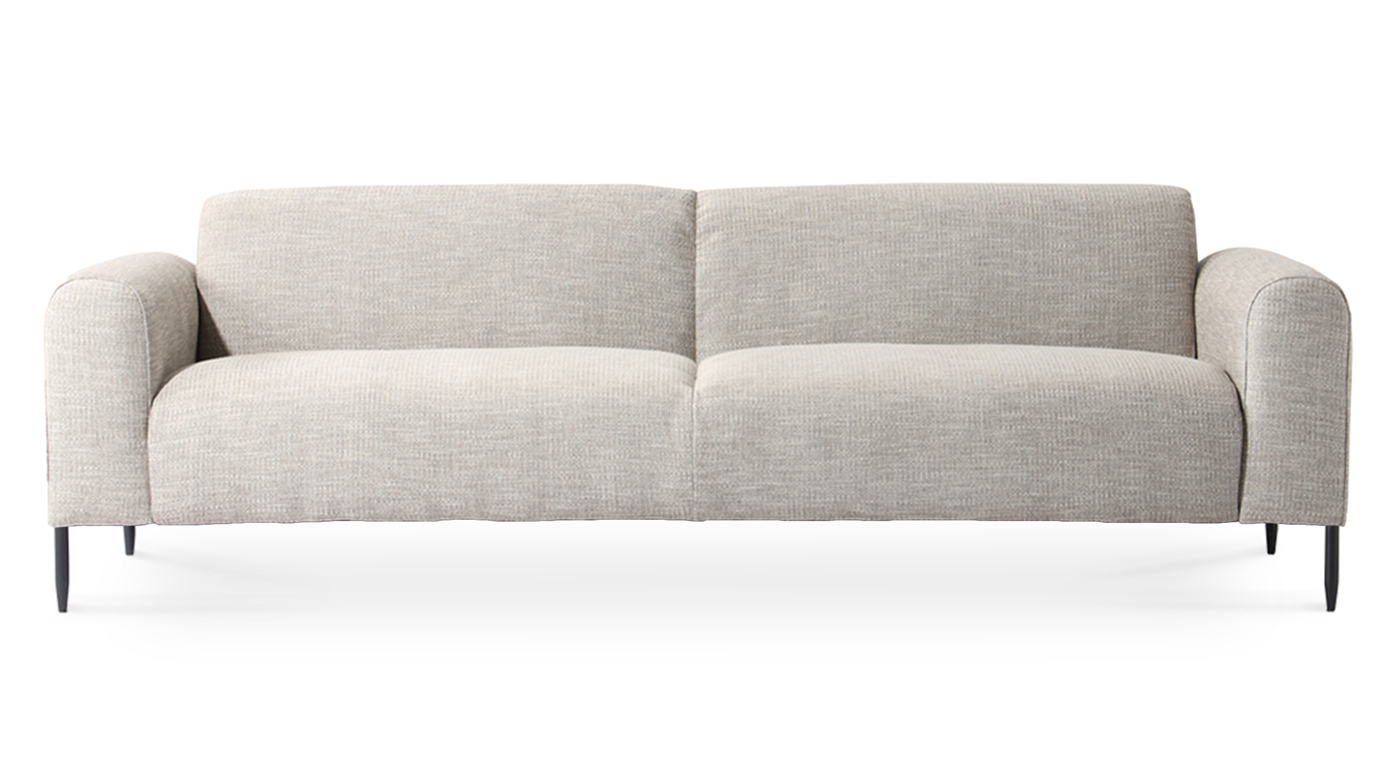 WS - District 2 seater sofa - Light Grey (Front)