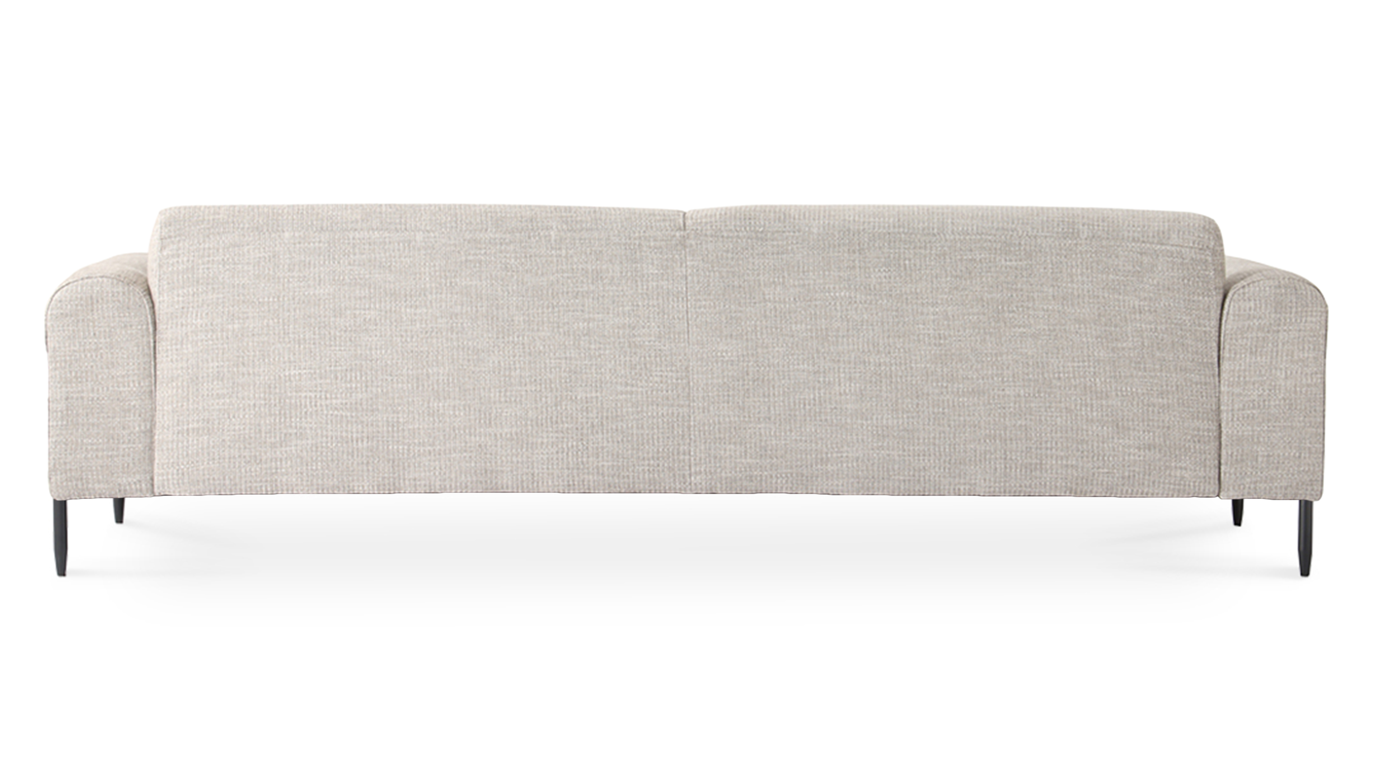 WS - District 3 seater sofa - Light Grey (Back)