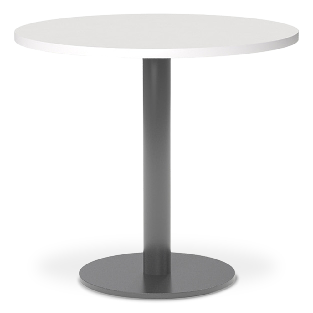 WS - Pedestal table 800dia - Round base