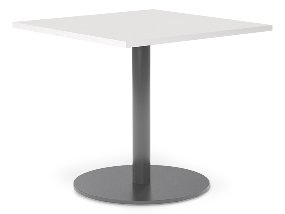 WS - Pedestal table 800x800 - Round base