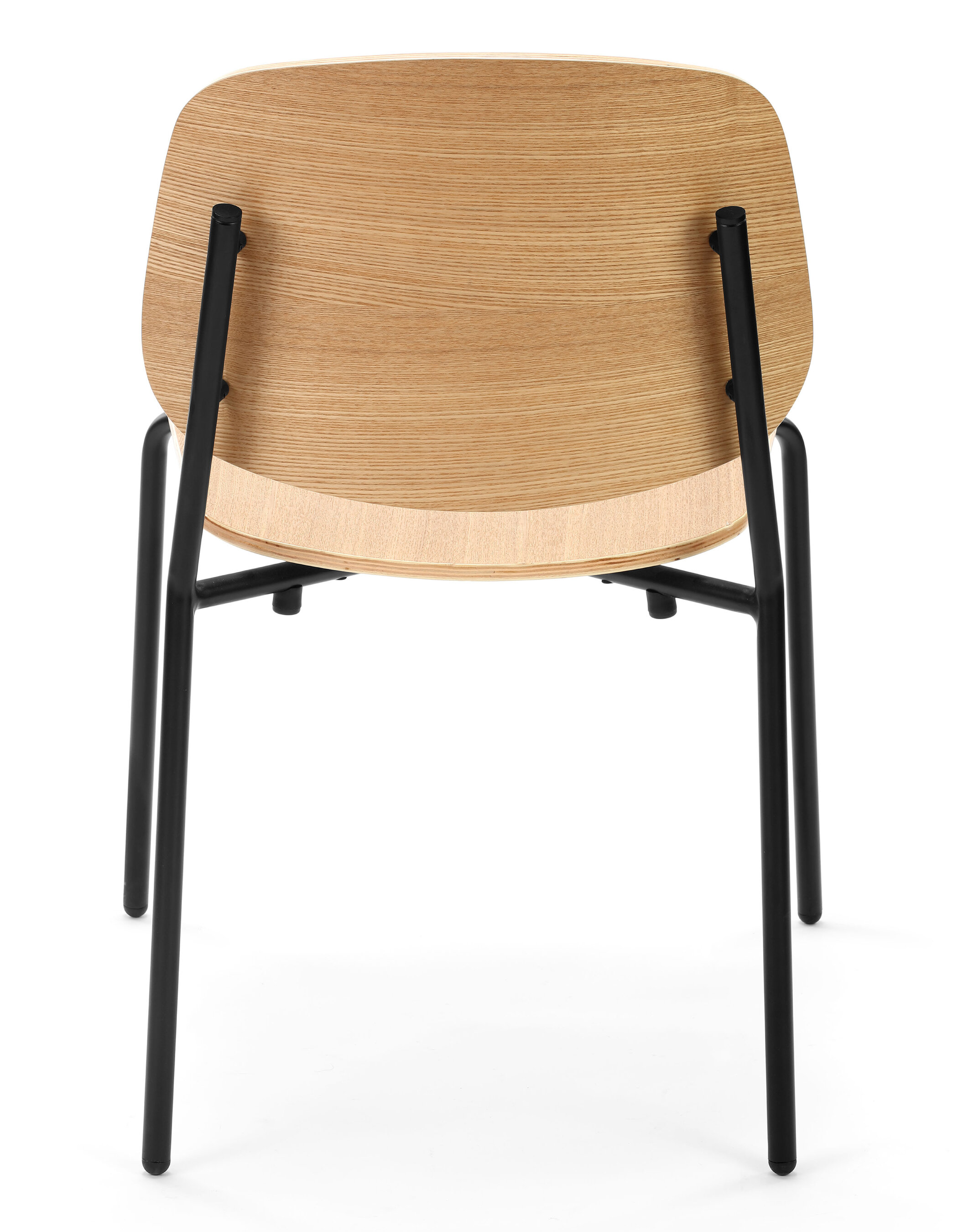WS - Platform chair - Natural ash (Back)