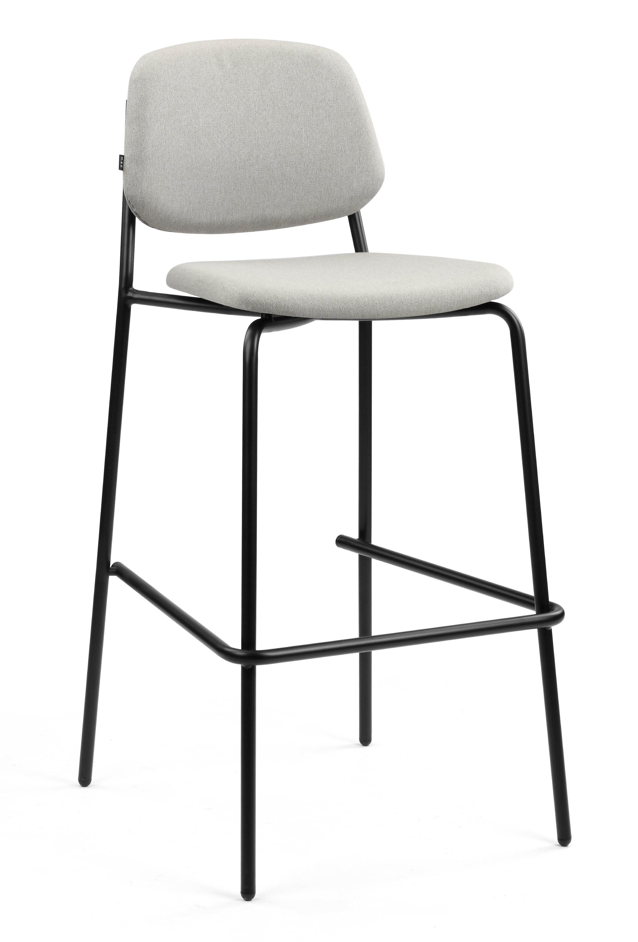 WS - Platform high stool - UPH Grey (Front angle)