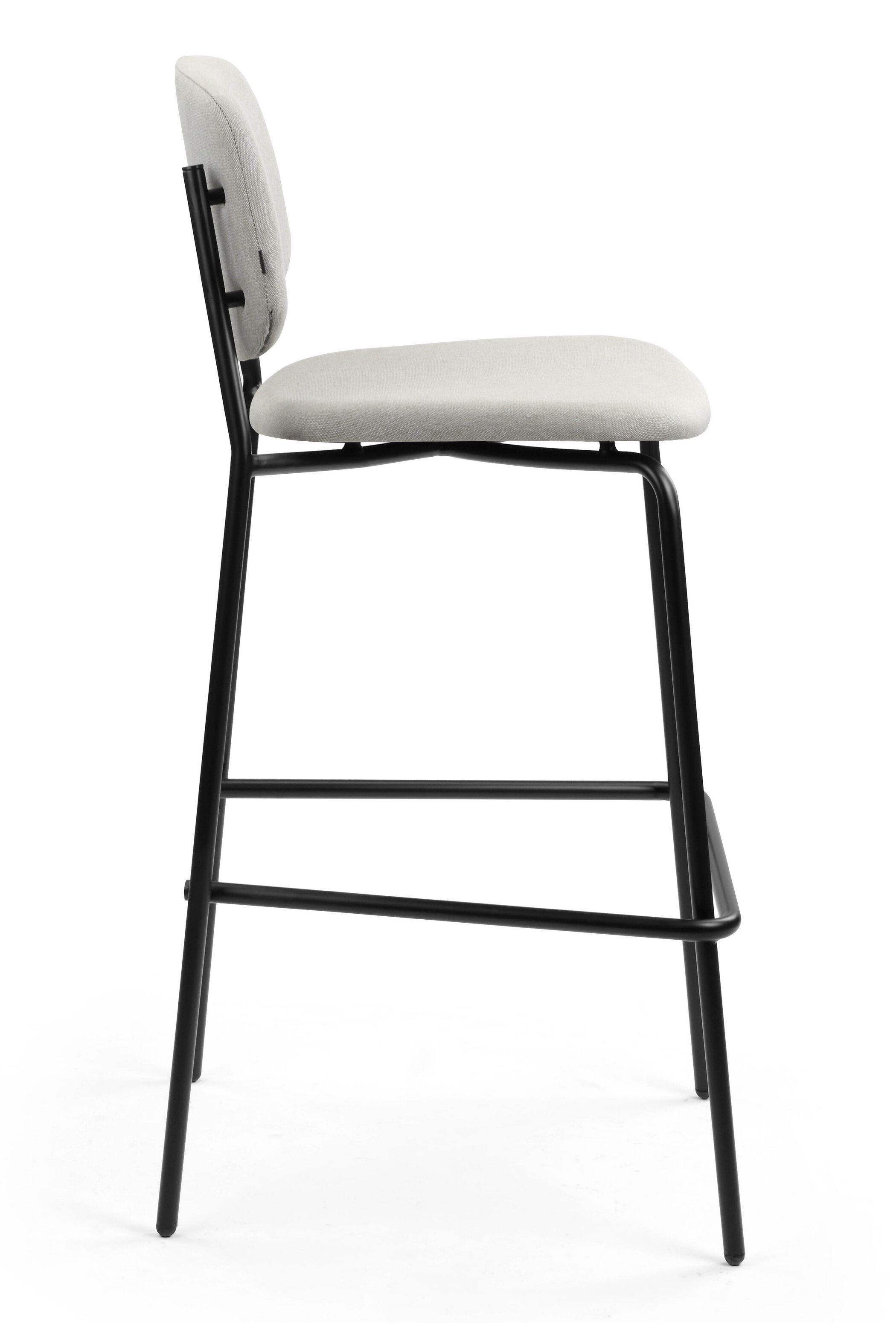 WS - Platform high stool - UPH Grey (Side)