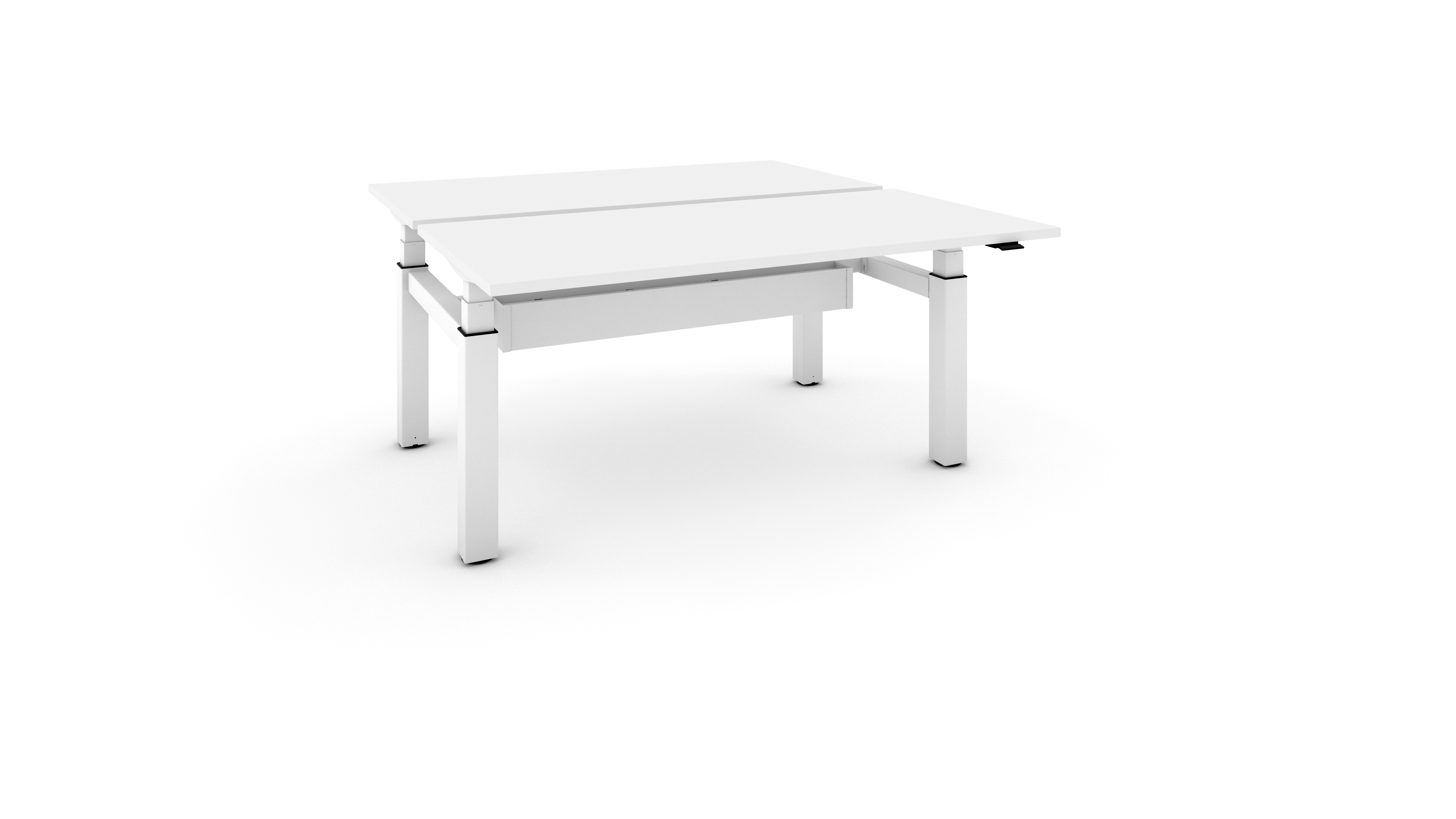 WS - Sit-Stand - 2pers - All white