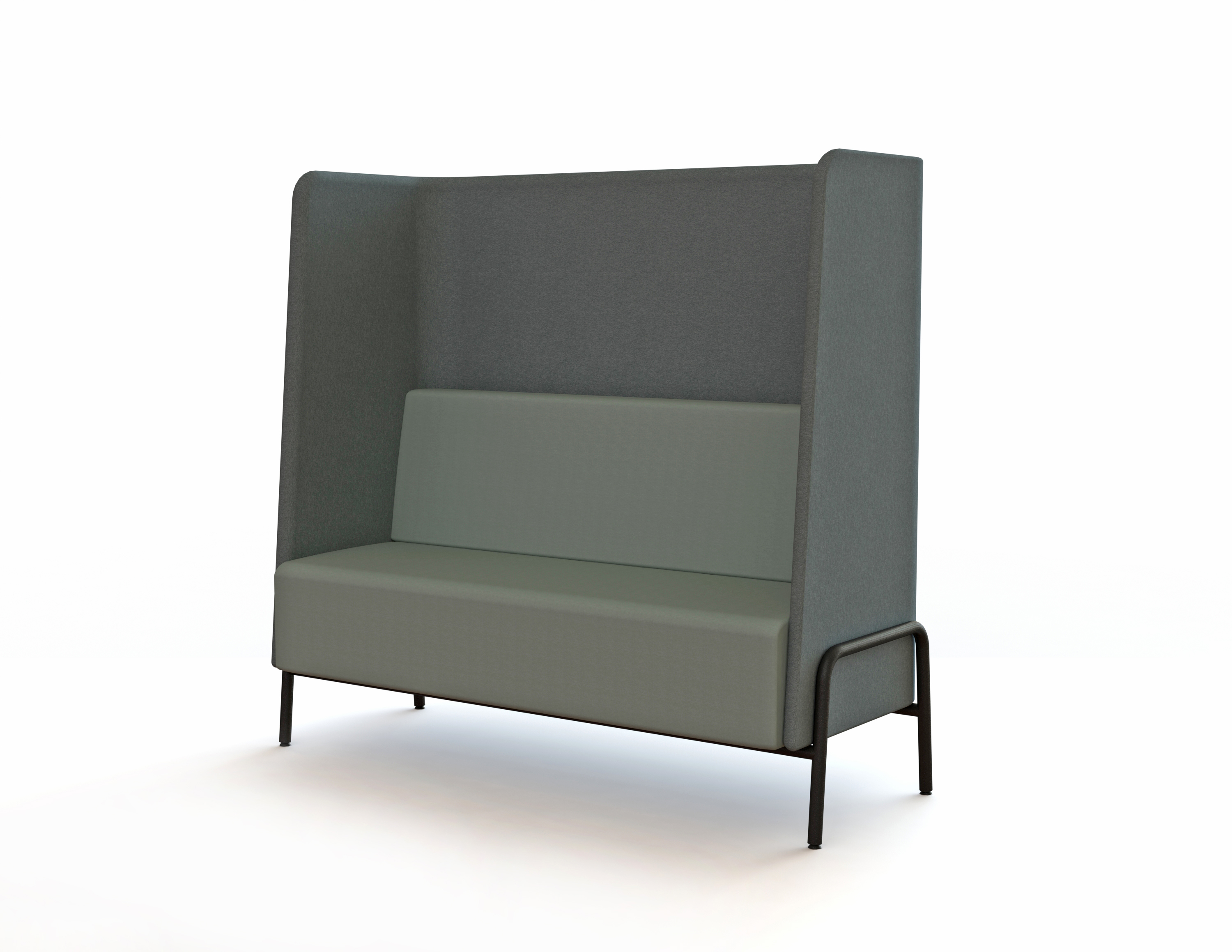 WS - Privé sofa - 2-seat (Steelcut Trio 966, Hero 991)(front angle)