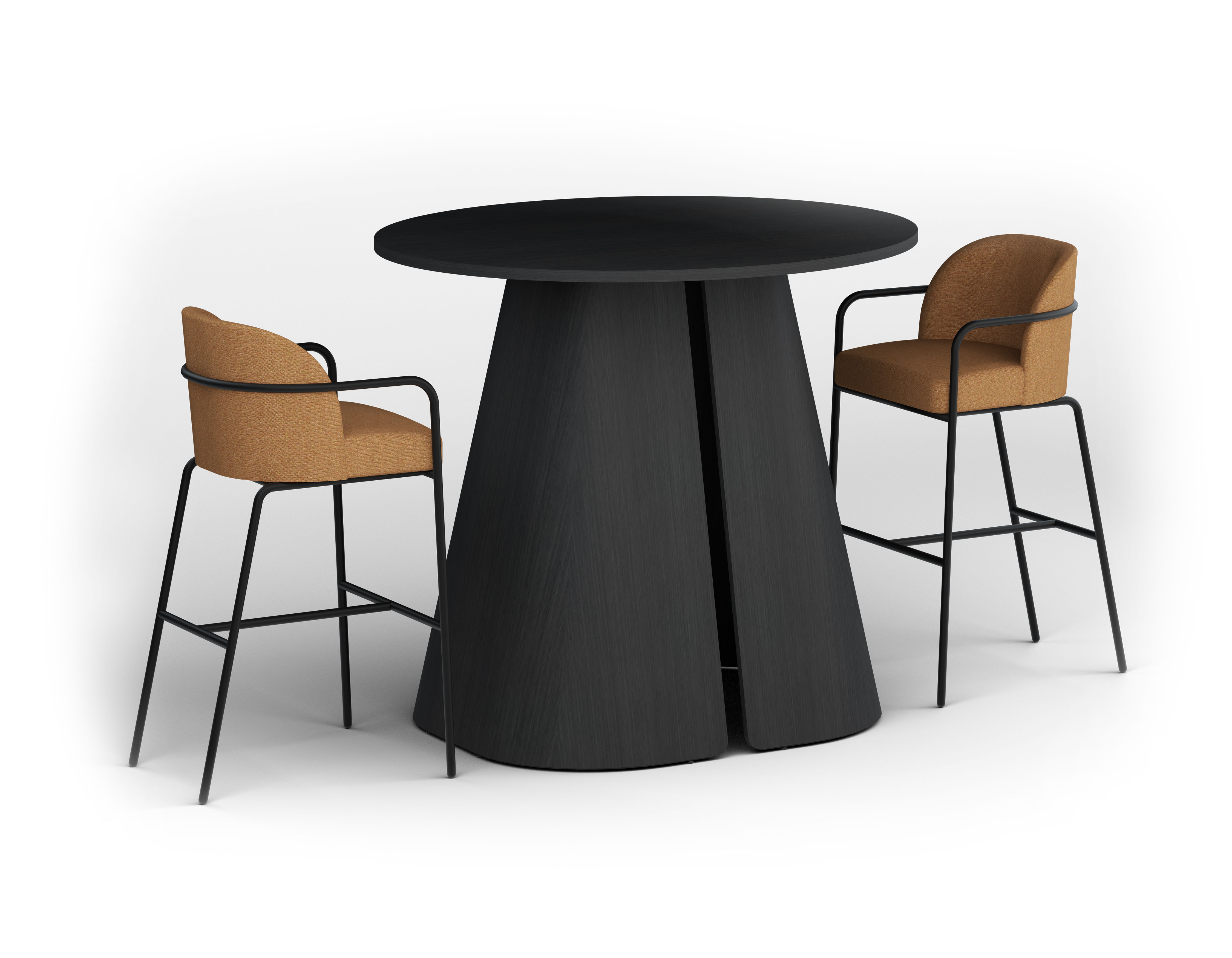 WS - Alta Poseur - All black - Circa Stools MLF59