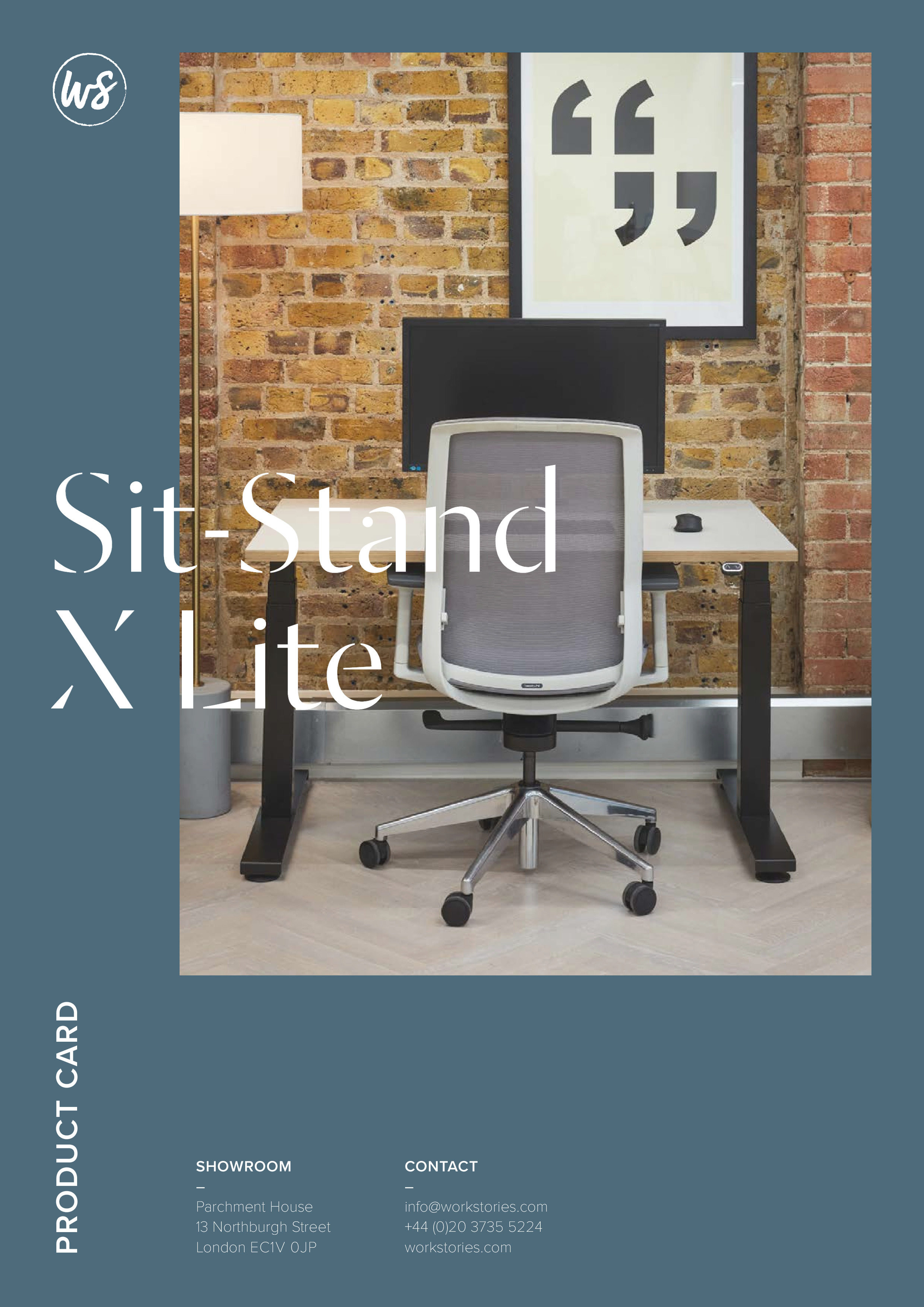 WS - Sit-Stand X Lite - Product Card
