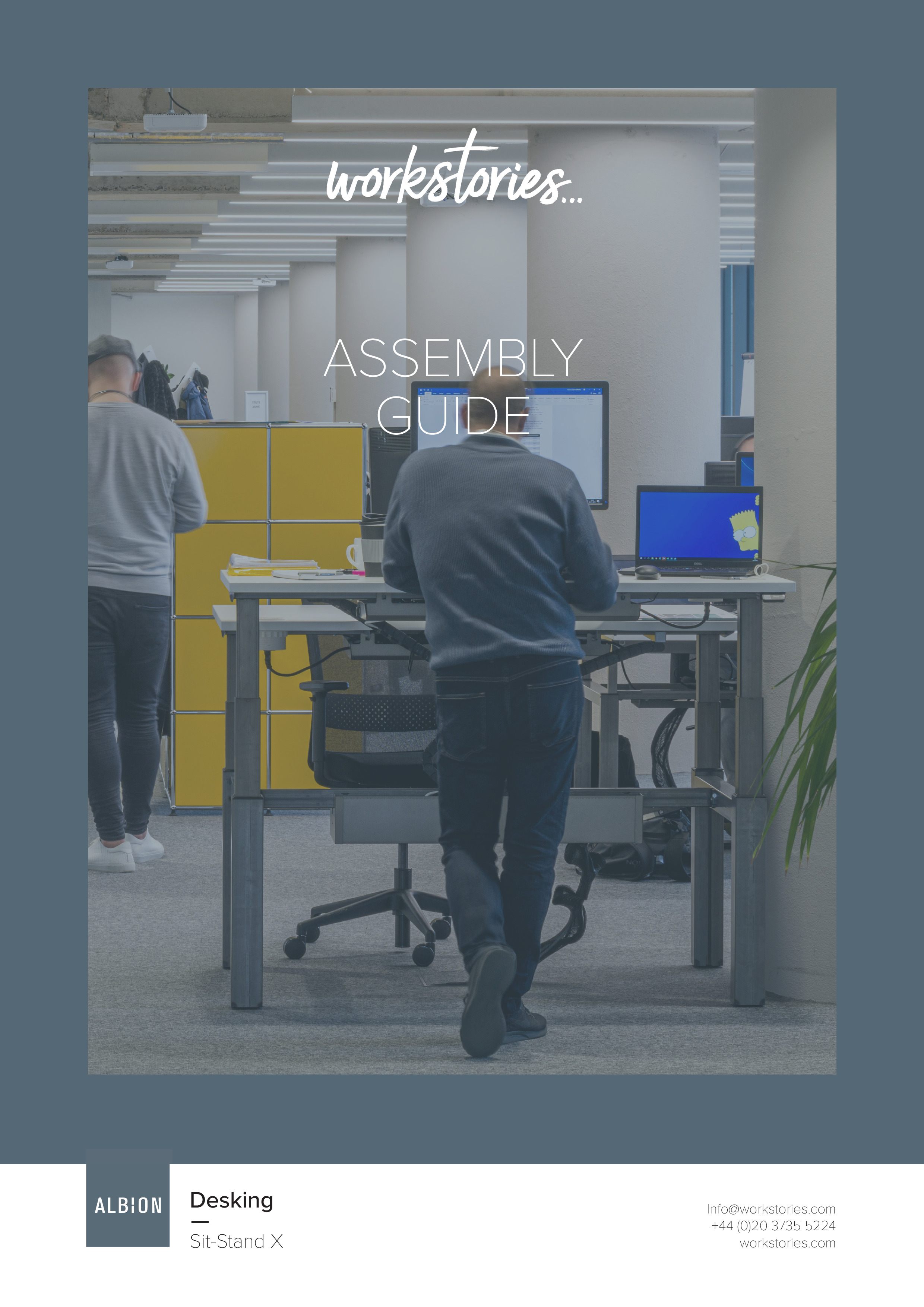 WS - ASSEMBLY GUIDE - Sit-Stand X