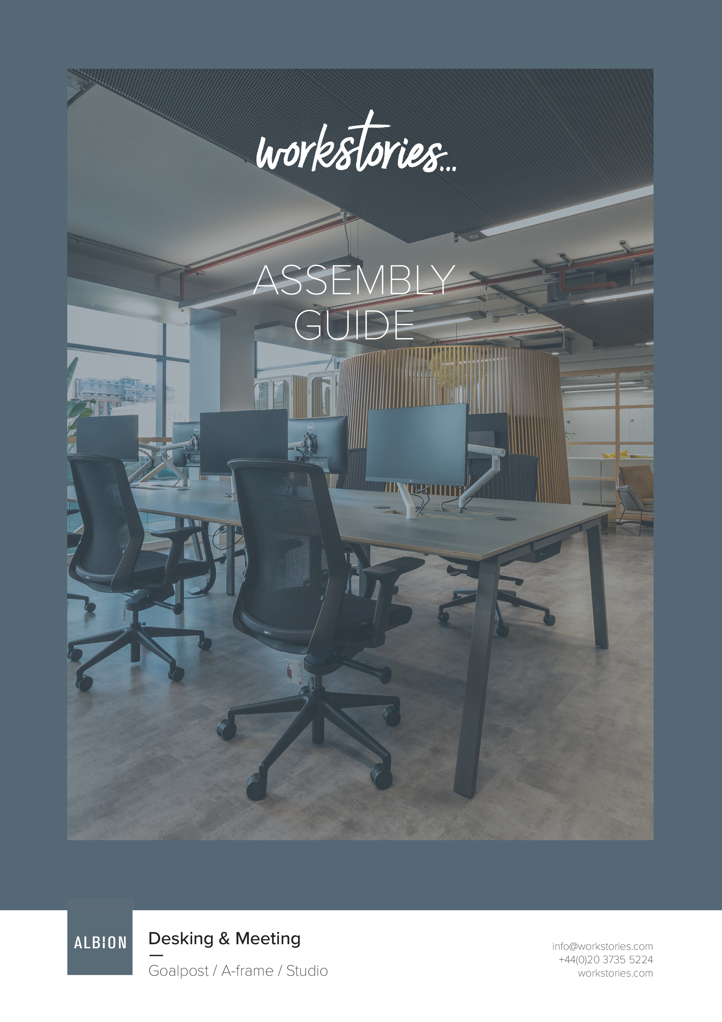 WS - ASSEMBLY GUIDE - Meeting - Goalpost, A-frame, Studio