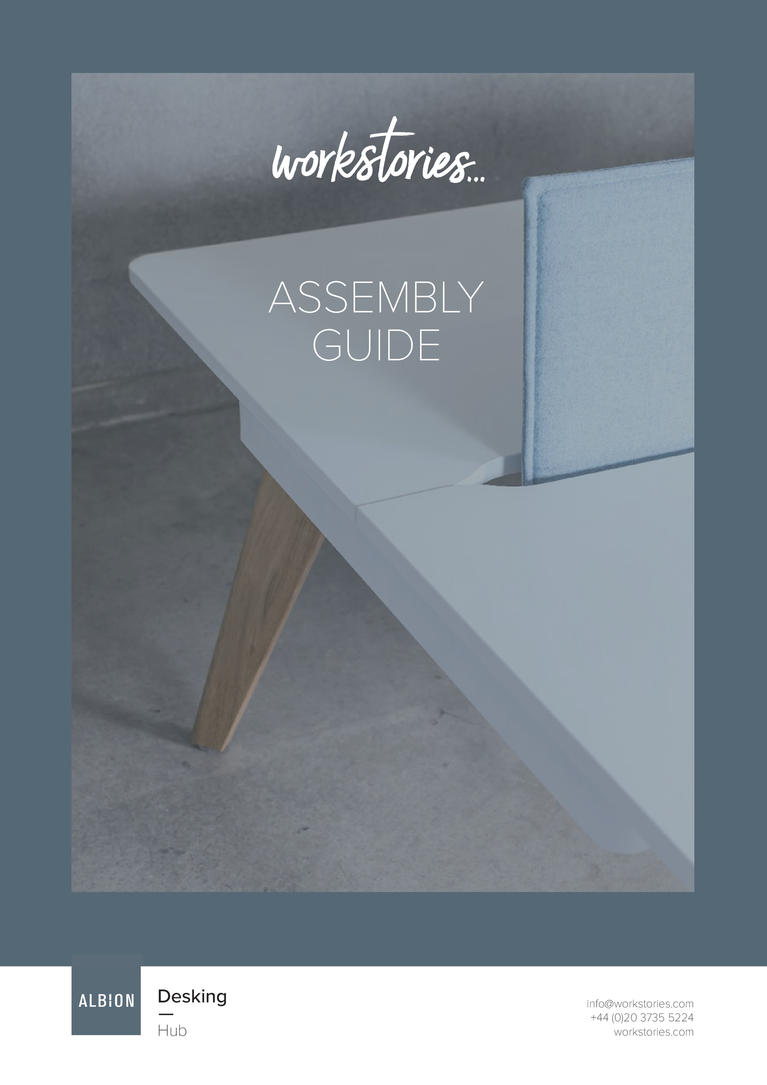 WS - ASSEMBLY GUIDE - Desking - Hub