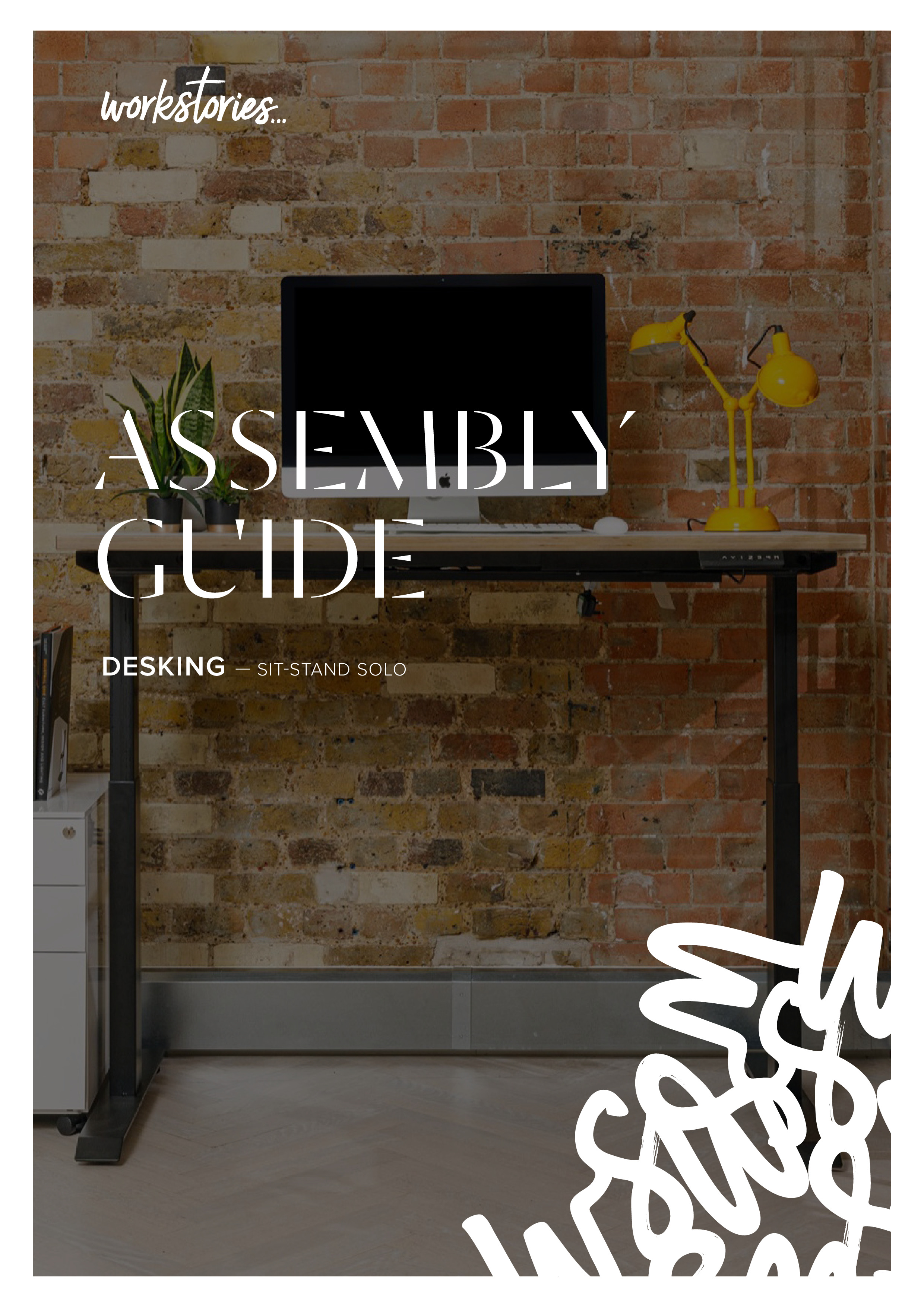 WS - ASSEMBLY GUIDE - Desking - Sit-Stand Solo
